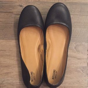 Black flats size 10